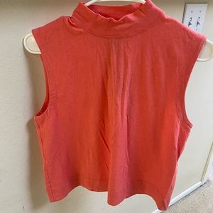 Mock turtleneck tee by Kit and Ace